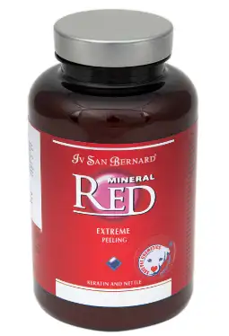 Iv San Bernard Mineral Red Derma Exrteme нежное средство-пиллинг с орехом и скорлупой миндаля для собак и кошек