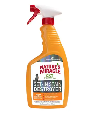 Купить nature's miracle cat oxy formula спрей уничтожитель пятен и запахов окси-формула для кошек